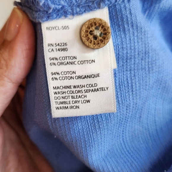 Royal Robbins blue floral skirt - Picture 5 of 5